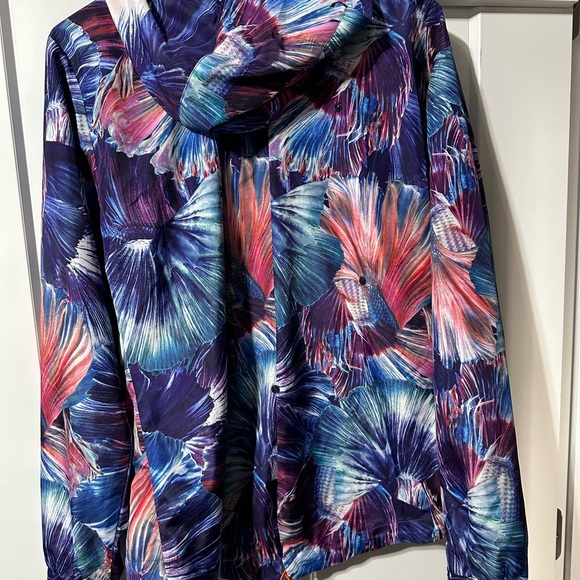 Desigual lightweight packable windbreaker Judith jacket size small - Picture 9 of 15